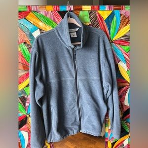 Columbia men’s large blue fleece zip up ✨